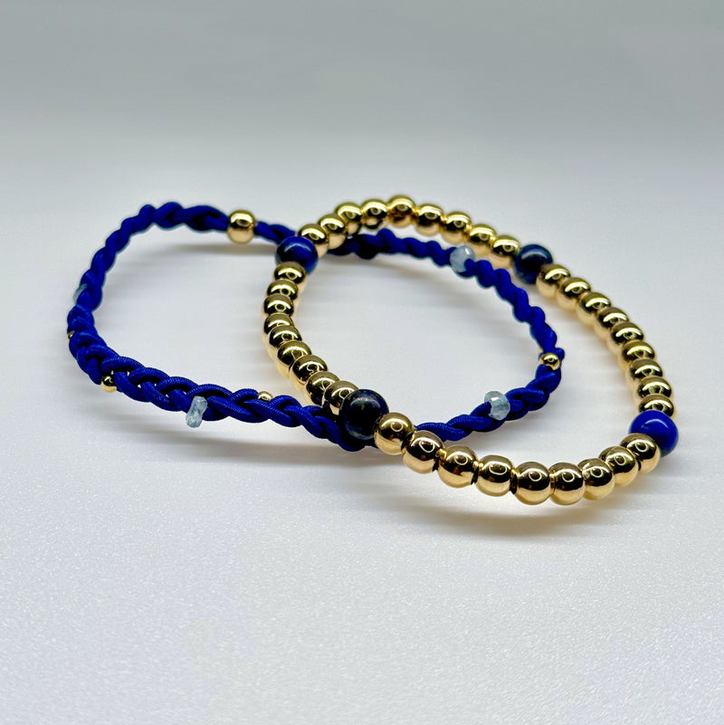Four Season - Gold Fill & Multi-Gemstone 4-Season Bracelet