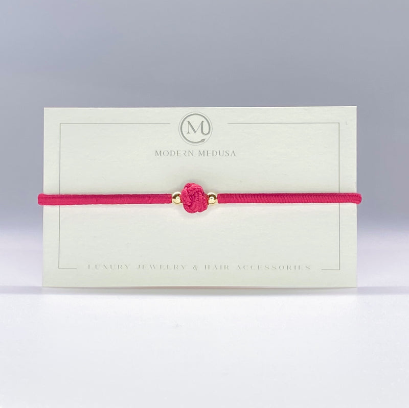 In Knots - Delicate Gold Fill Knot Minimalist Bracelet