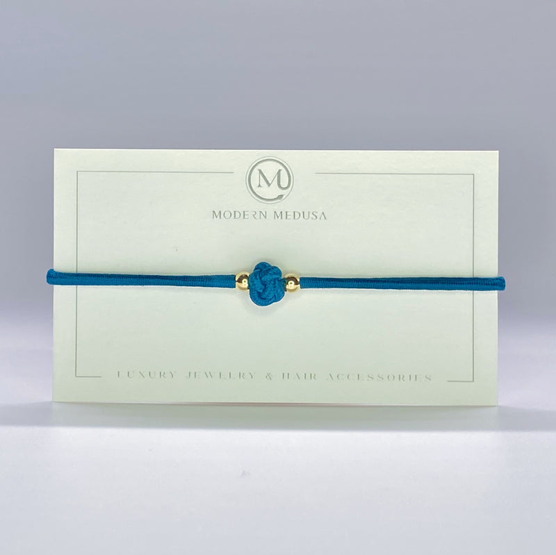 In Knots - Delicate Gold Fill Knot Minimalist Bracelet