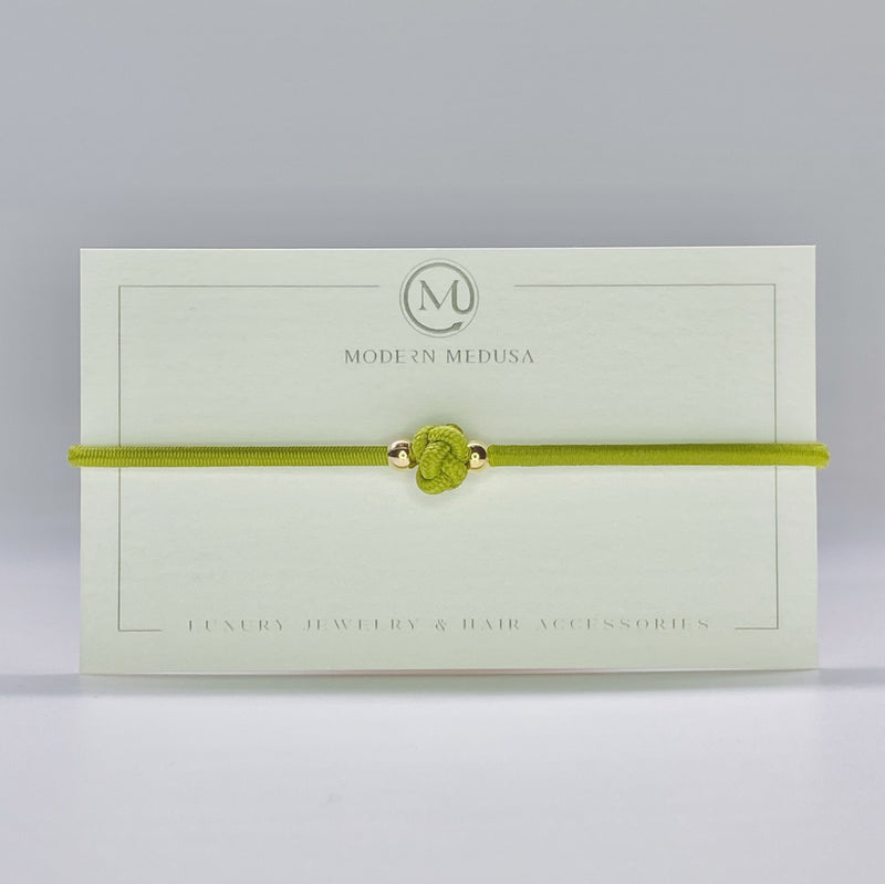 In Knots - Delicate Gold Fill Knot Minimalist Bracelet