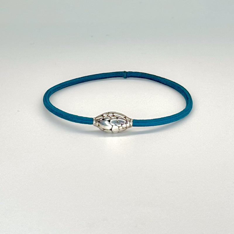 Votsalo - Sterling Silver Sea Stone Mosaic Bracelet