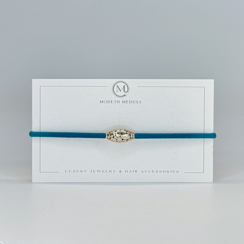 Votsalo - Sterling Silver Sea Stone Mosaic Bracelet