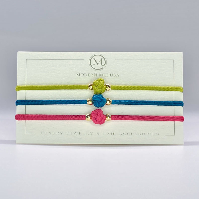 In Knots - Delicate Gold Fill Knot Minimalist Bracelet