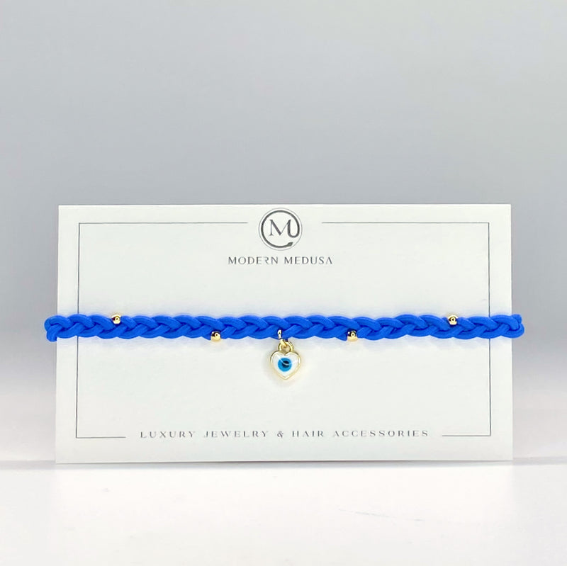 Mati in Love - 14k Gold Fill Heart Evil Eye Protection Bracelet